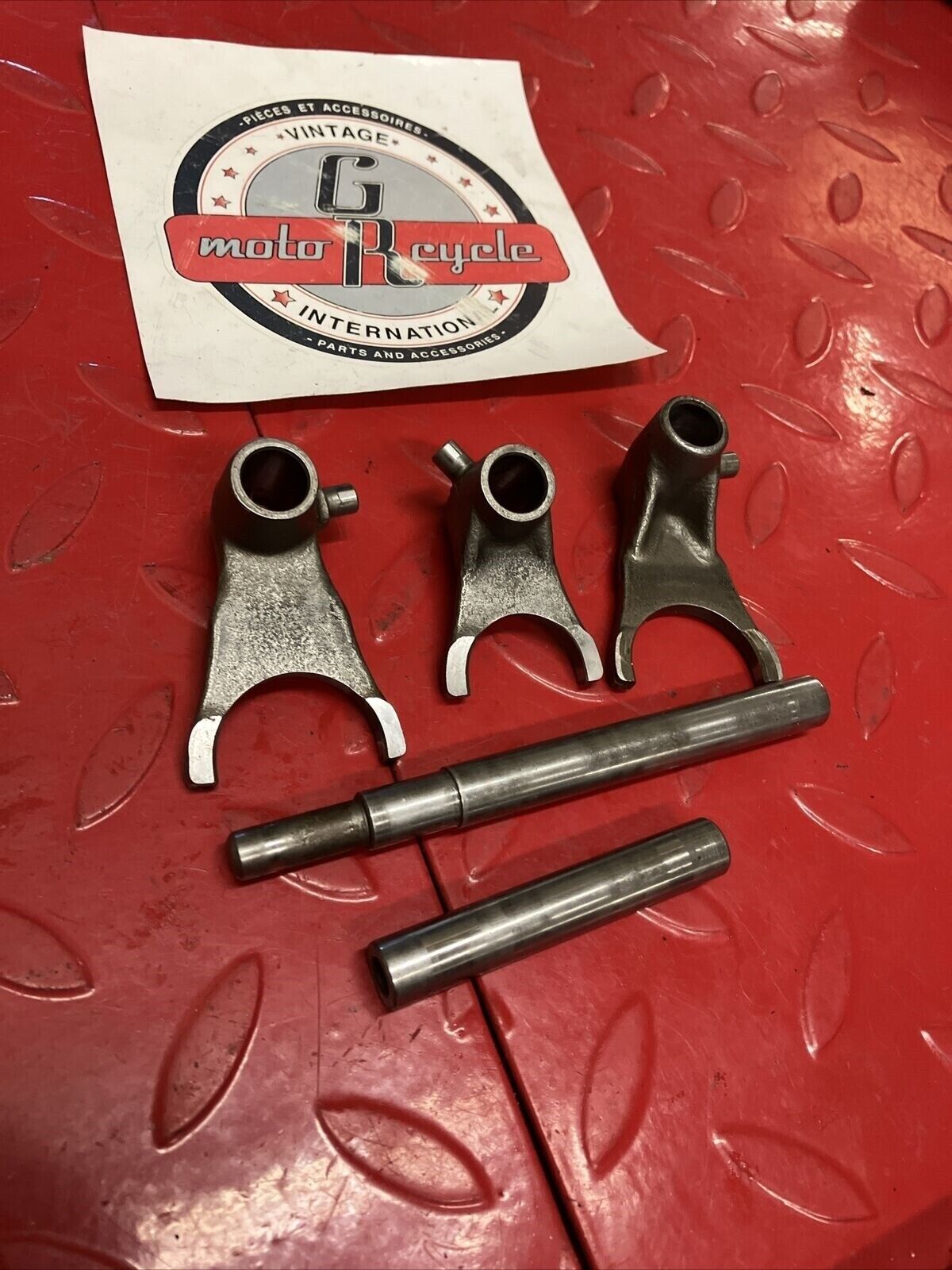 Honda CR80R 1986 transmission gearshift gear shift forks