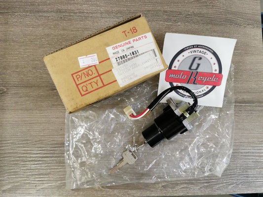NOS KAWASAKI KZ250 KZ400 1978 - 1982 SWITCH ASSY IGNITION 27005-1031  K28
