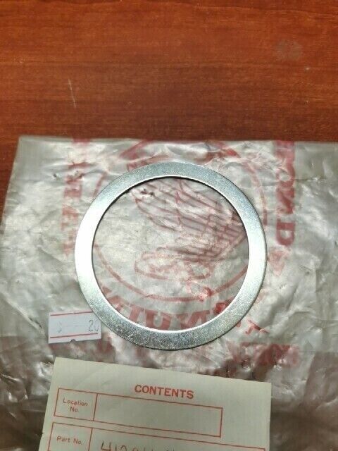NOS Honda CB250 CB400 CM400 XL250S XL500S XR250 WASHER (80X65) 41204-413-780 H84