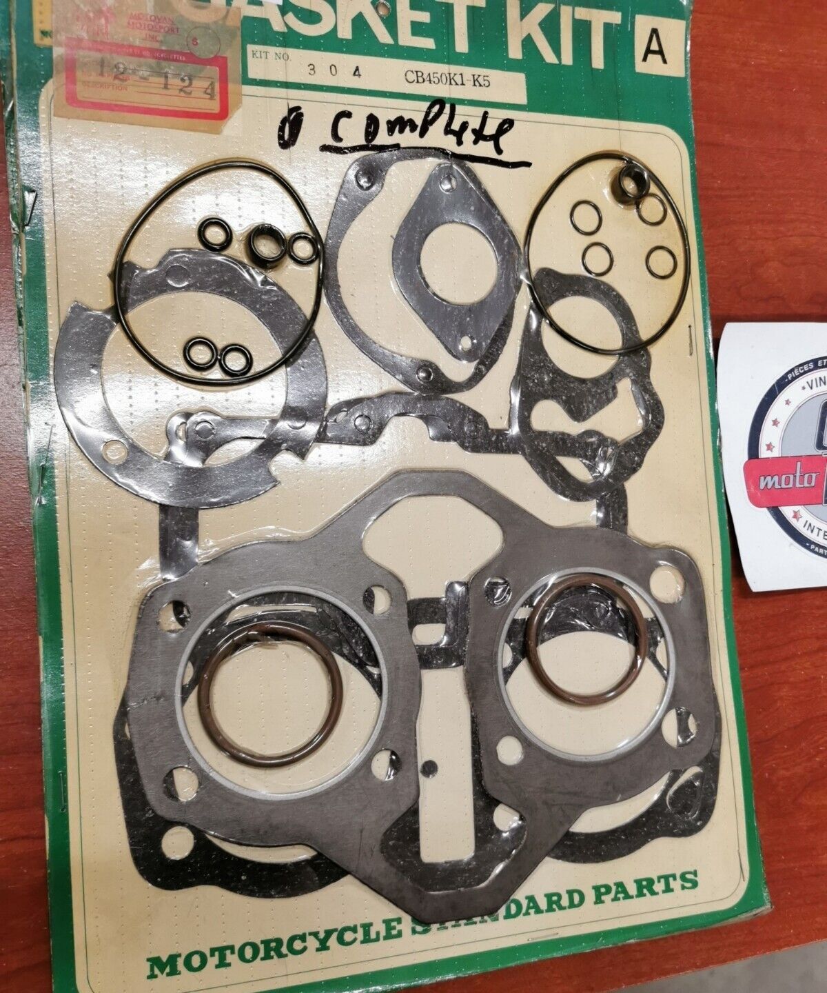 NOS Honda CB450K1-K5 GASKET KIT A COMPLETE H66