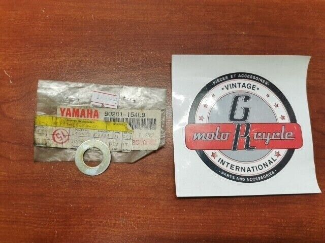 NOS Yamaha PLATE WASHER 90201-154E9-00 Y102