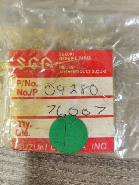 NOS SUZUKI LT230G 1985 1986 RG500 1986 O RING 09280-76007 S41