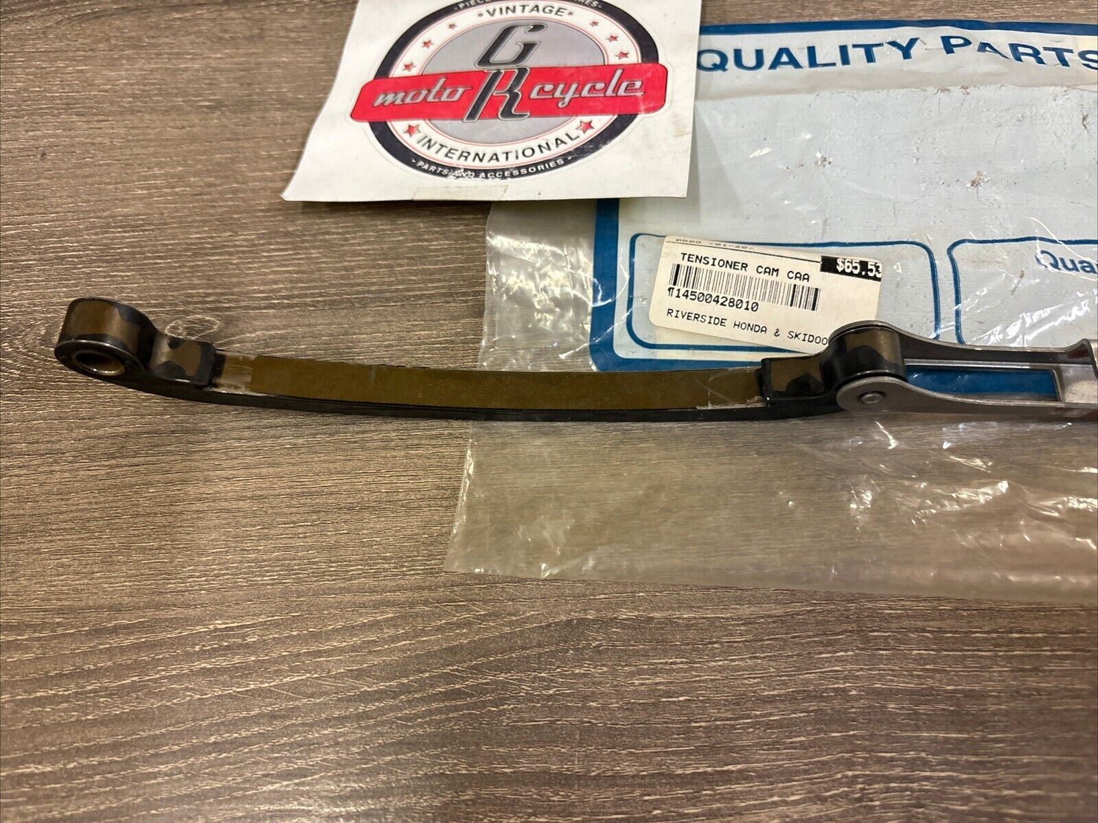 NOS Honda XL250S XR250 CAM CHAIN TENSIONER INCOMPLETE 14500-428-010 H139