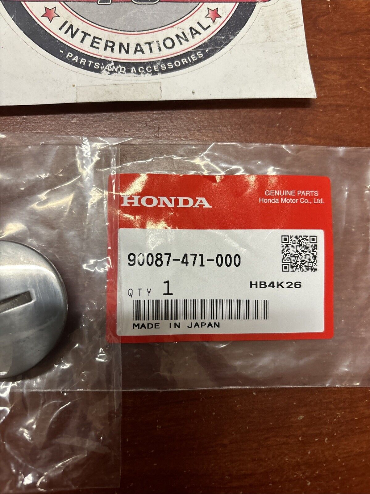 NOS Honda CA125 CA250T CB125T CB250 CM125 CMX250C CAP 30MM 90087-471-000 H183