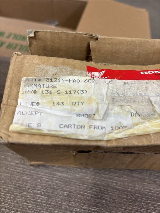 NOS Honda ATC250 TRX250 STARTER MOTOR ARMATURE 31211-HA0-682 H116