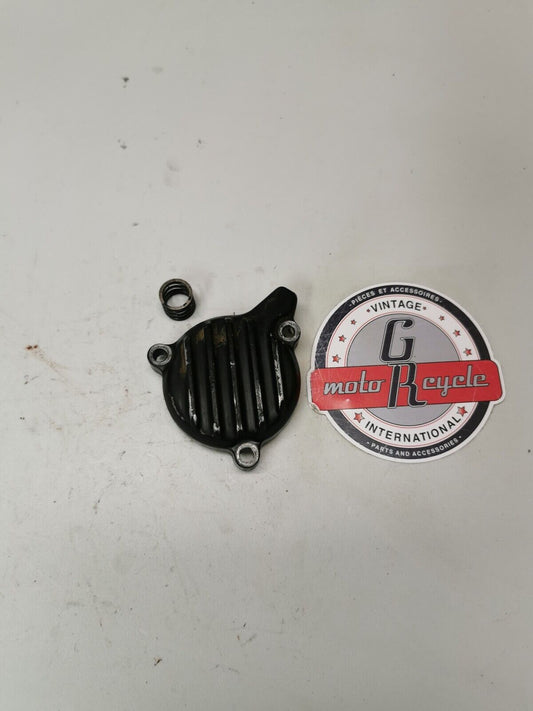 Honda XR200R 1984 oil filter right crankcase cover spring XR250R 2
