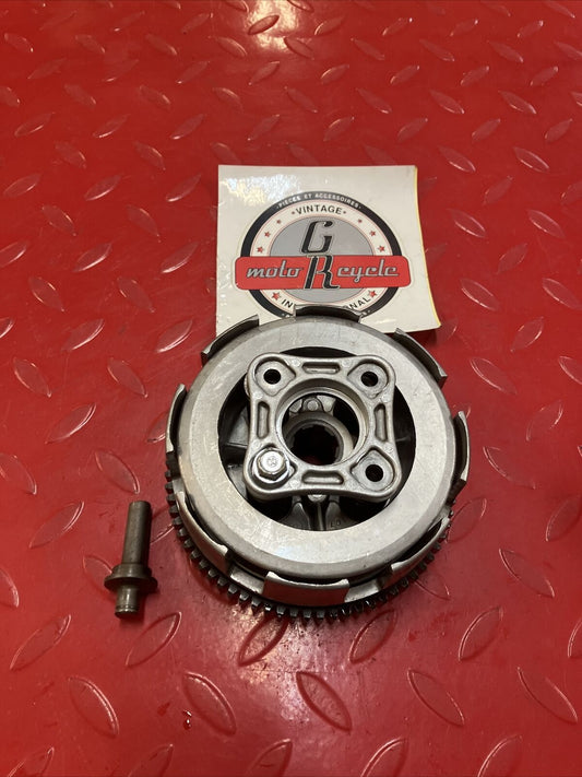 Honda XL100 1977 complete clutch outer center hub basket plate 22100-324-000 2