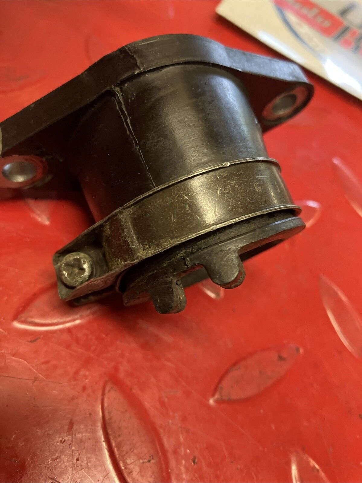 Honda MT125 1975 intake manifold carburetor boot insulator 1974 1976 2