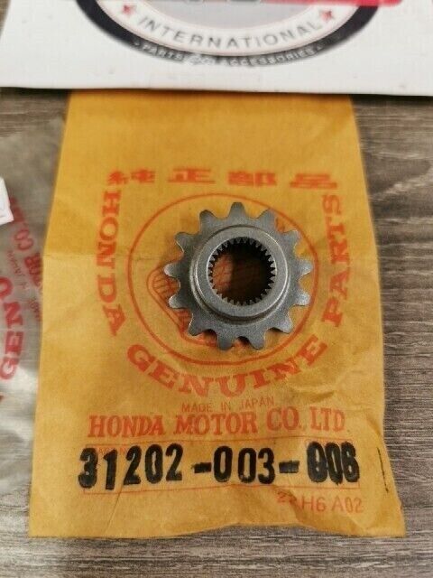 NOS HONDA C102 C50 C70 1970 - 1972 CD105 SPROCKET 13T 31202-003-006 H77