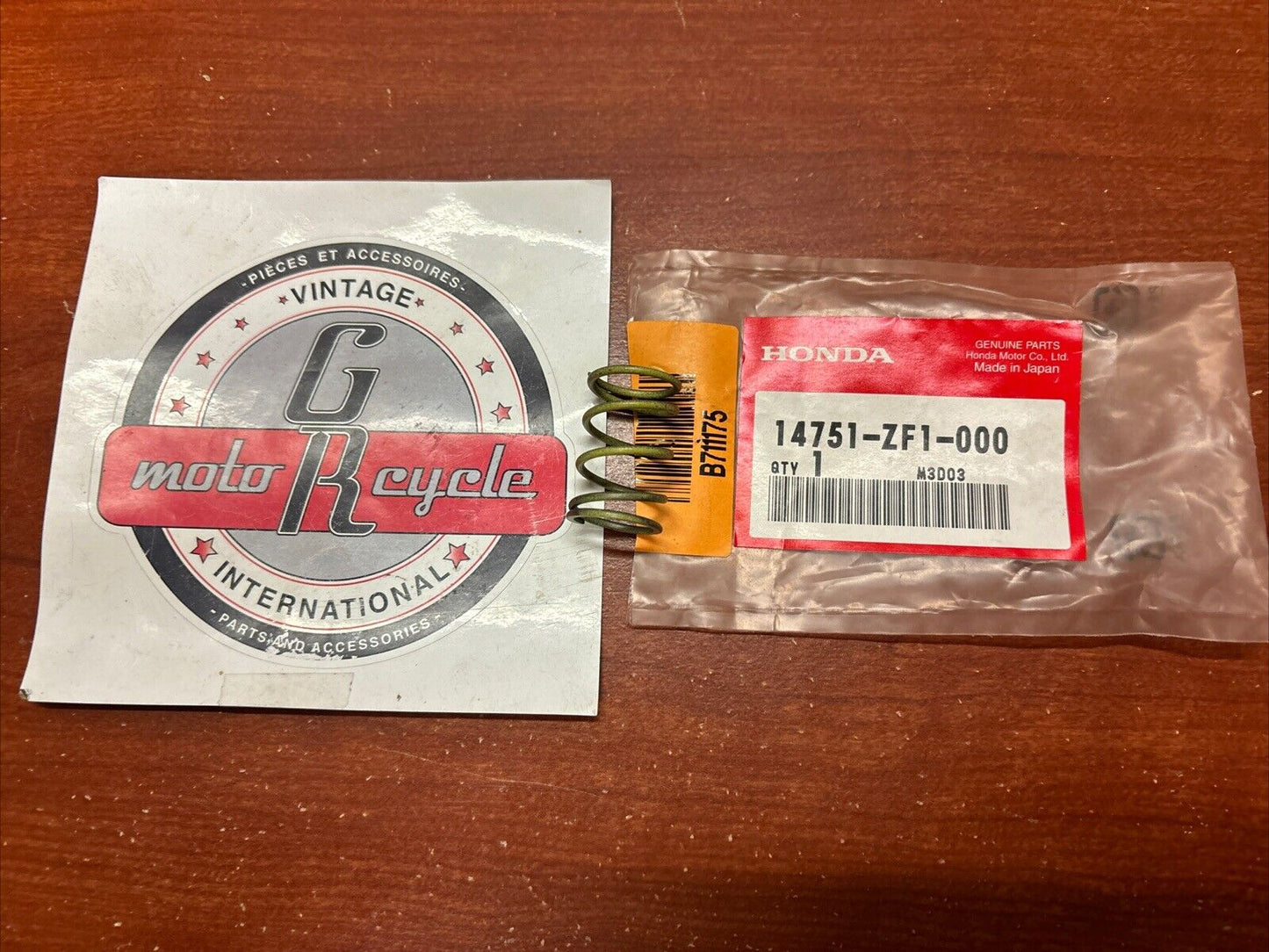 NOS Honda GX120 GX160 GX200 VALVE SPRING 14751-ZF1-000 H185