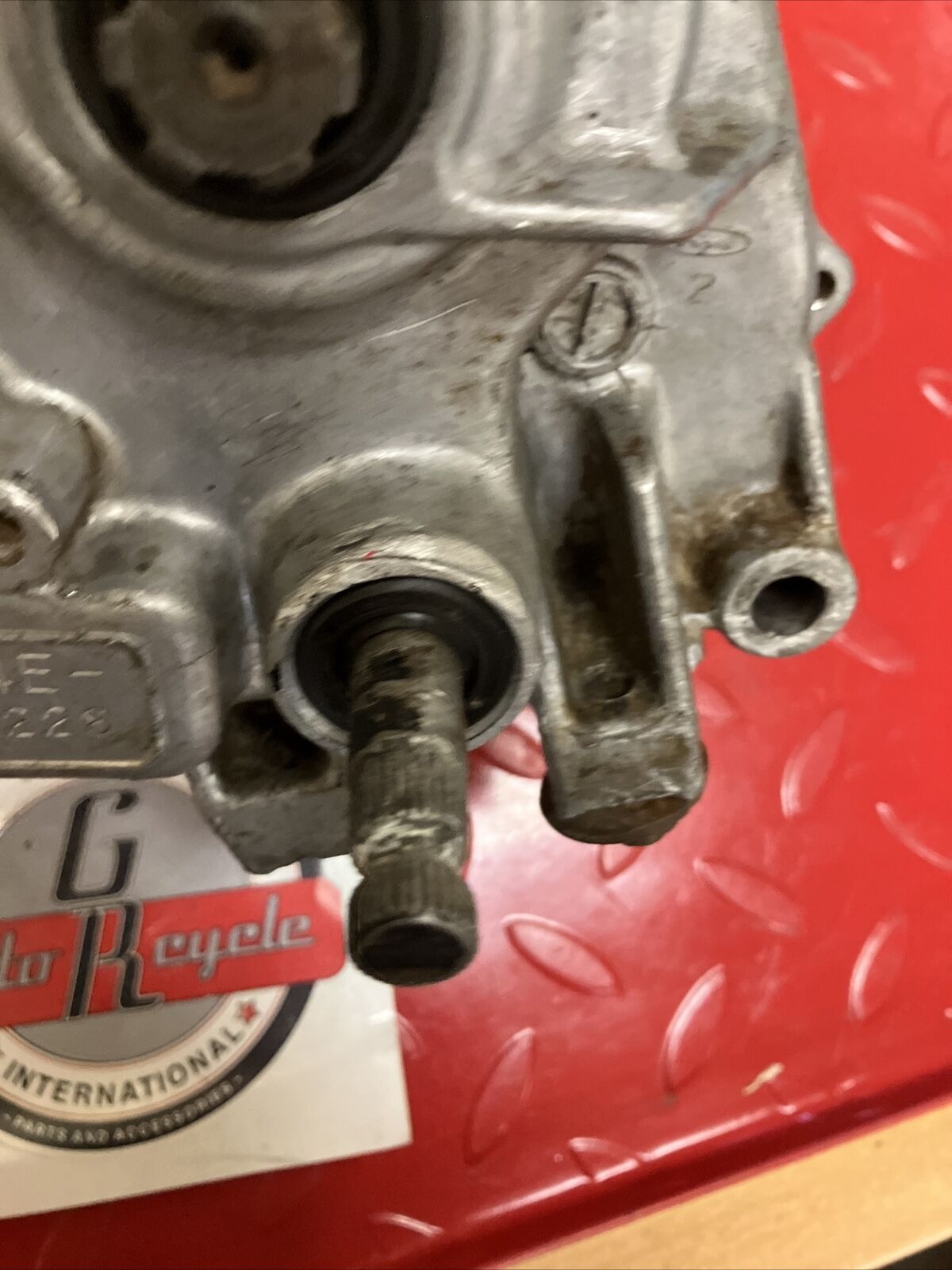 Honda XL80S 1982 engine motor bottom end crankcase crankshaft transmission