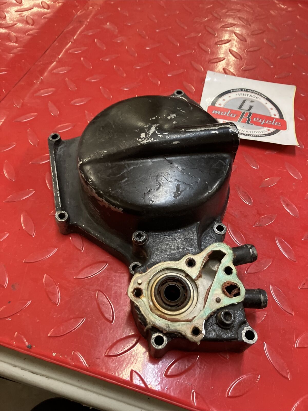 Honda CR80R 1990 right crankcase clutch cover 1987 - 1995 3
