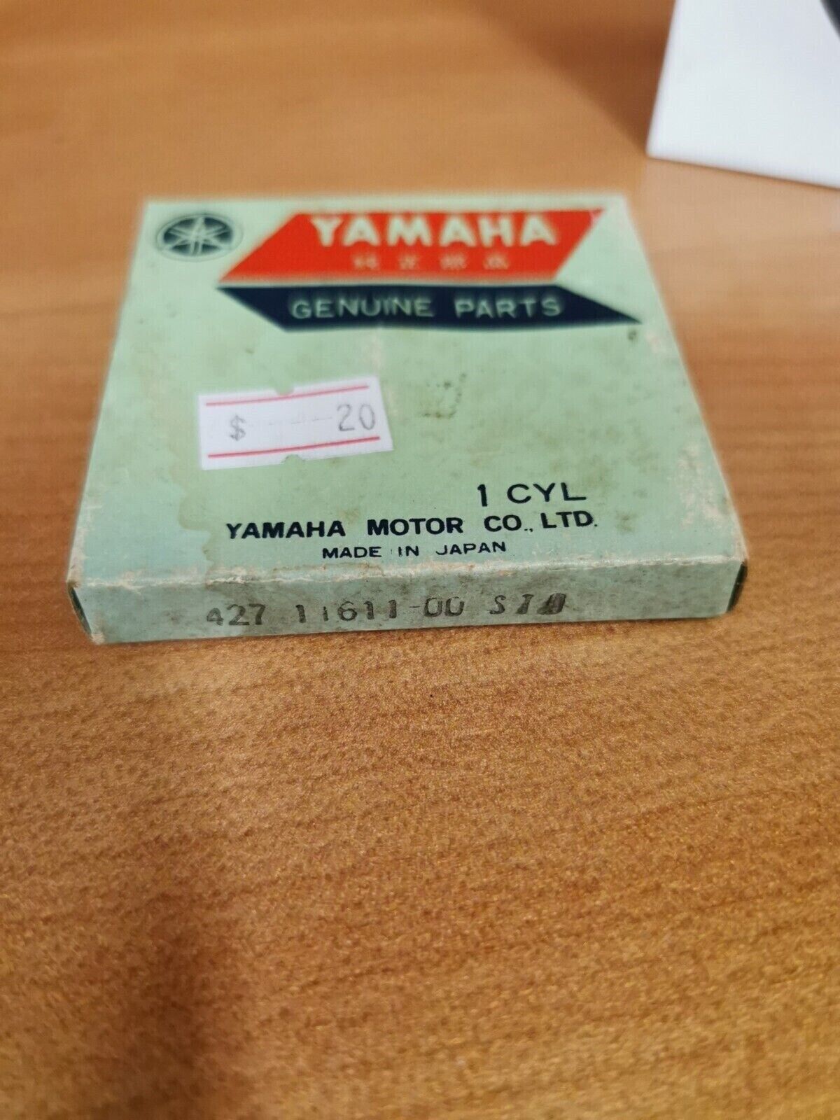 NOS YAMAHA MX100 1974 1975 PISTON RING STD SUPERCEDED BY  7YF-11611-00-00  Y48
