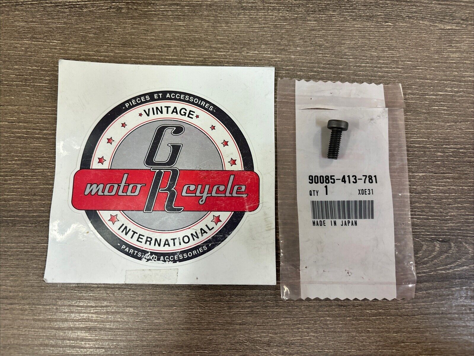 NOS Honda ANF125 ATC200 CB1100 CB1300 SOCKET BOLT 6MM 90085-413-781 H130