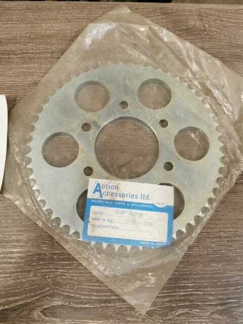 NOS ACTION ACCESSORIES Kawasaki F5 F11 SPROCKET REAR 55T 42041-094  03-326 J58
