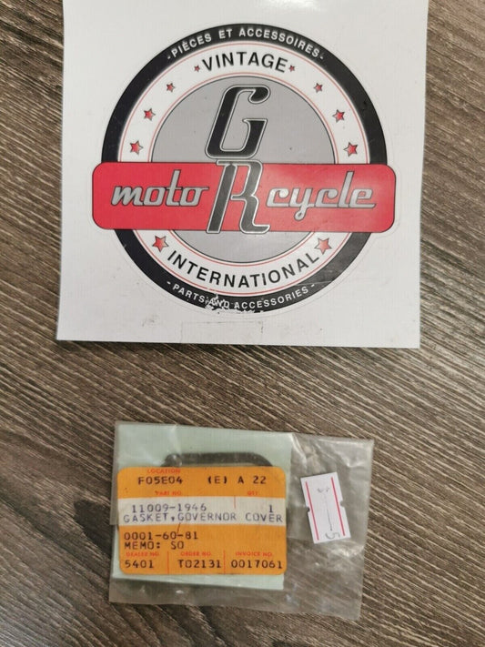 NOS KAWASAKI KX250 KDX250 1987 - 1994 GASKET GOVERNOR COVER 11009-1946  K31