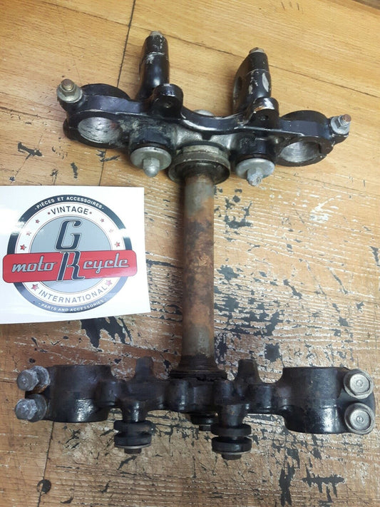 Honda XR200 1983 steering stem triple tree clamp bridge crown 1981 1982 1984