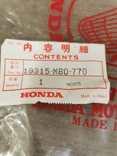 NOS HONDA VF700C VF750C 1982 - 1986 Cover Thermostat 19315-MB0-770 H70