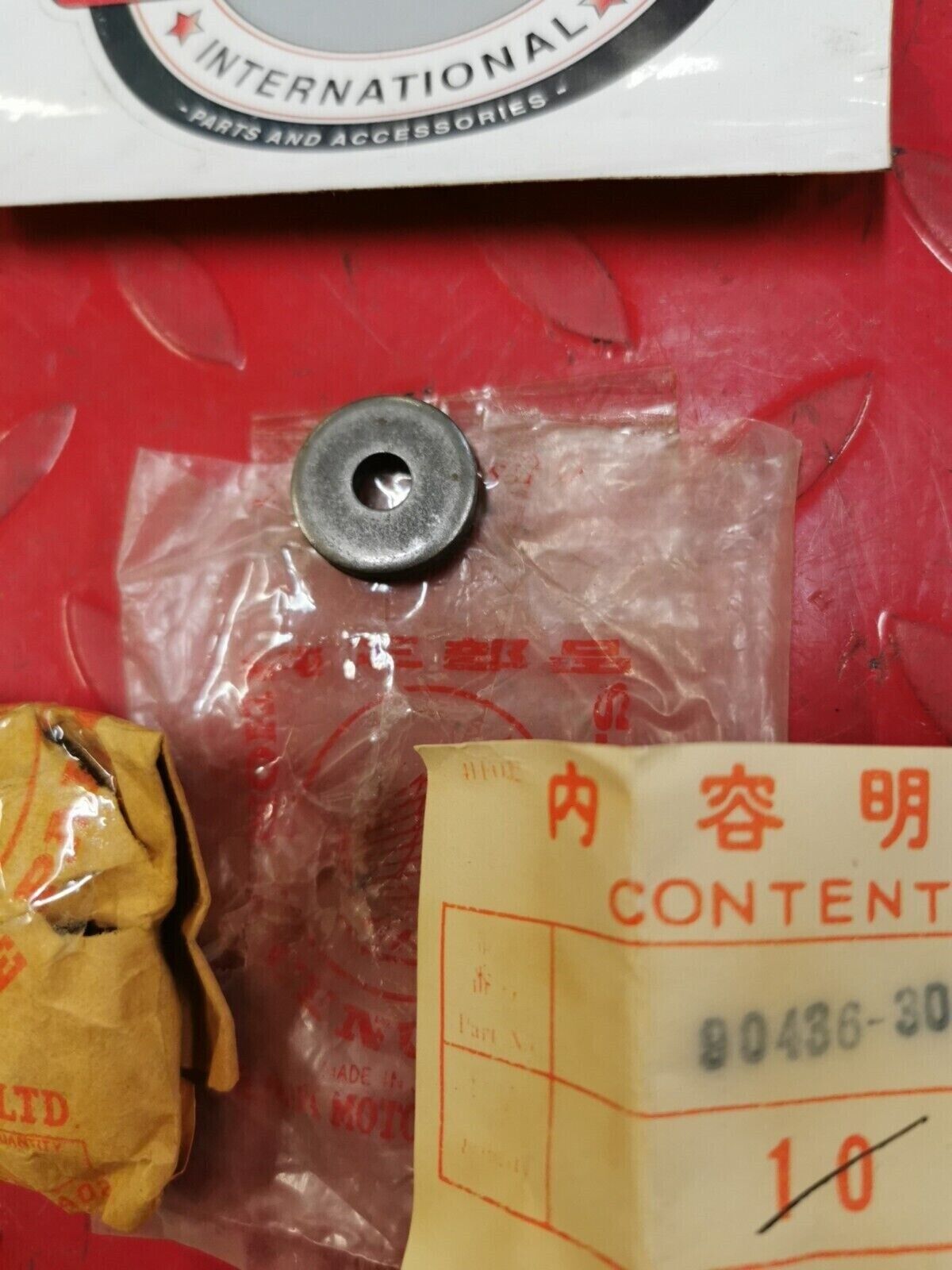 NOS Honda 1976 CB750K K1 K2 K3 K4 K5 WASHER (20MM) 90436-300-000 H31
