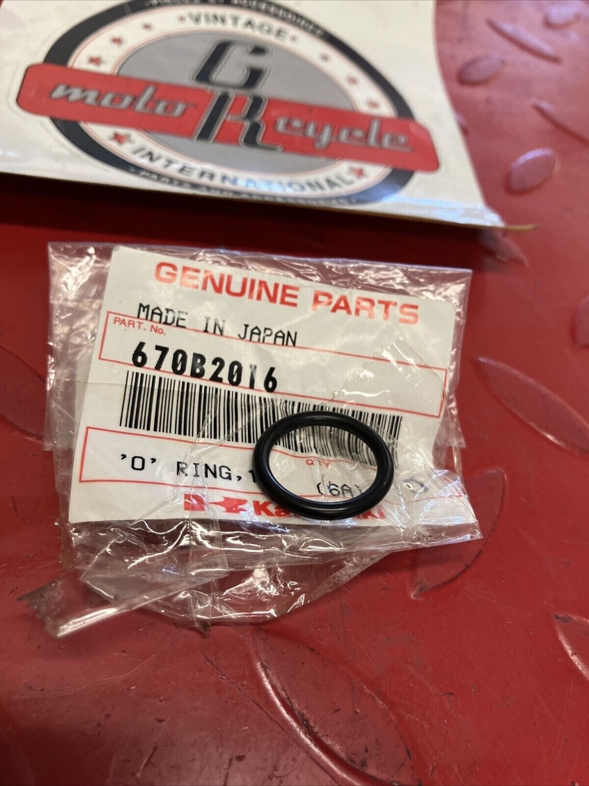 NOS KAWASAKI O-RING 16MM 670B2016 K11