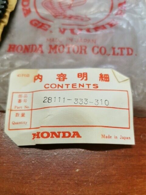 NOS Honda CB350F CB400F STARTER DRIVEN GEAR 28111-333-310 H98