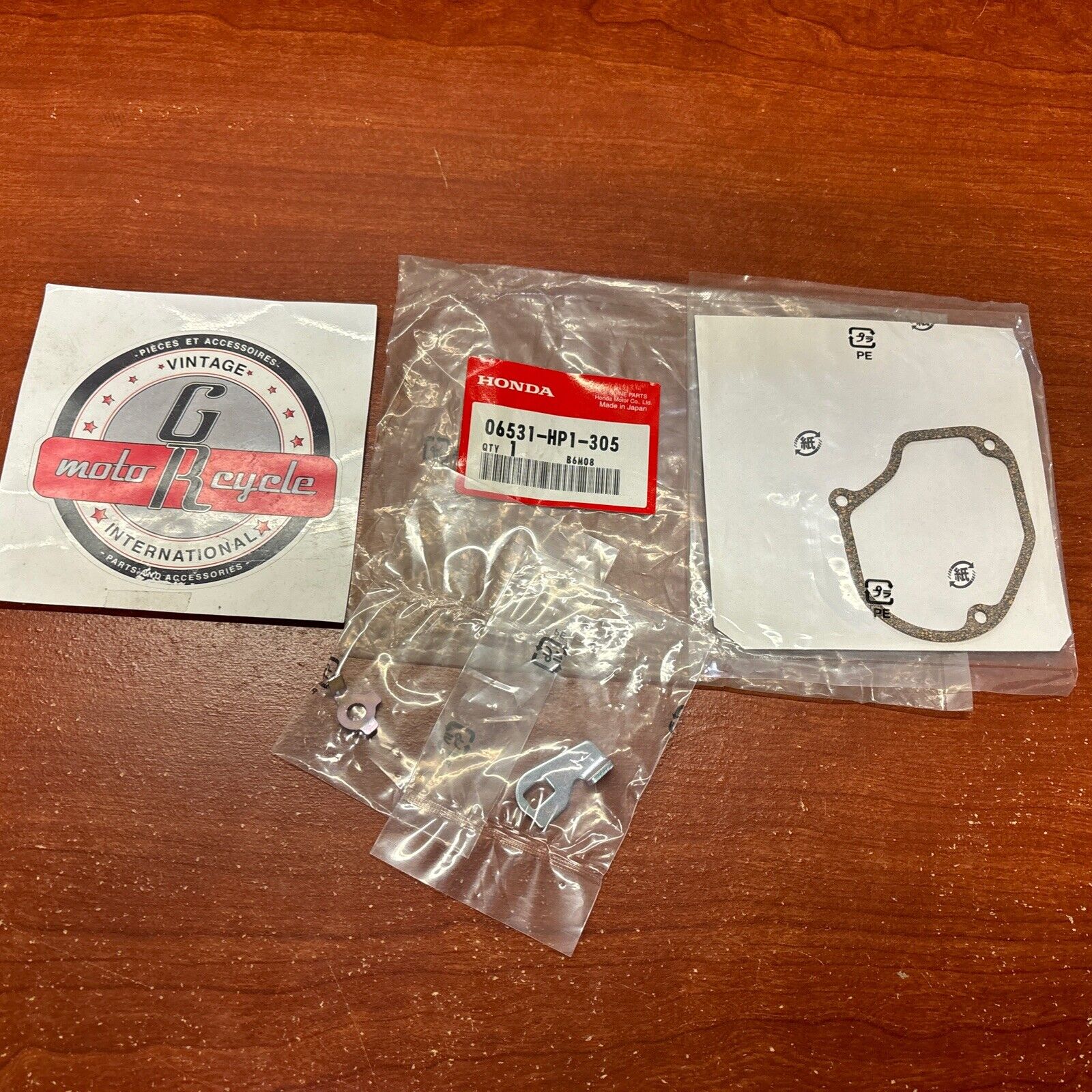 NOS Honda TRX450 THROTTLE ARM LOWER SET 06531-HP1-305 H167