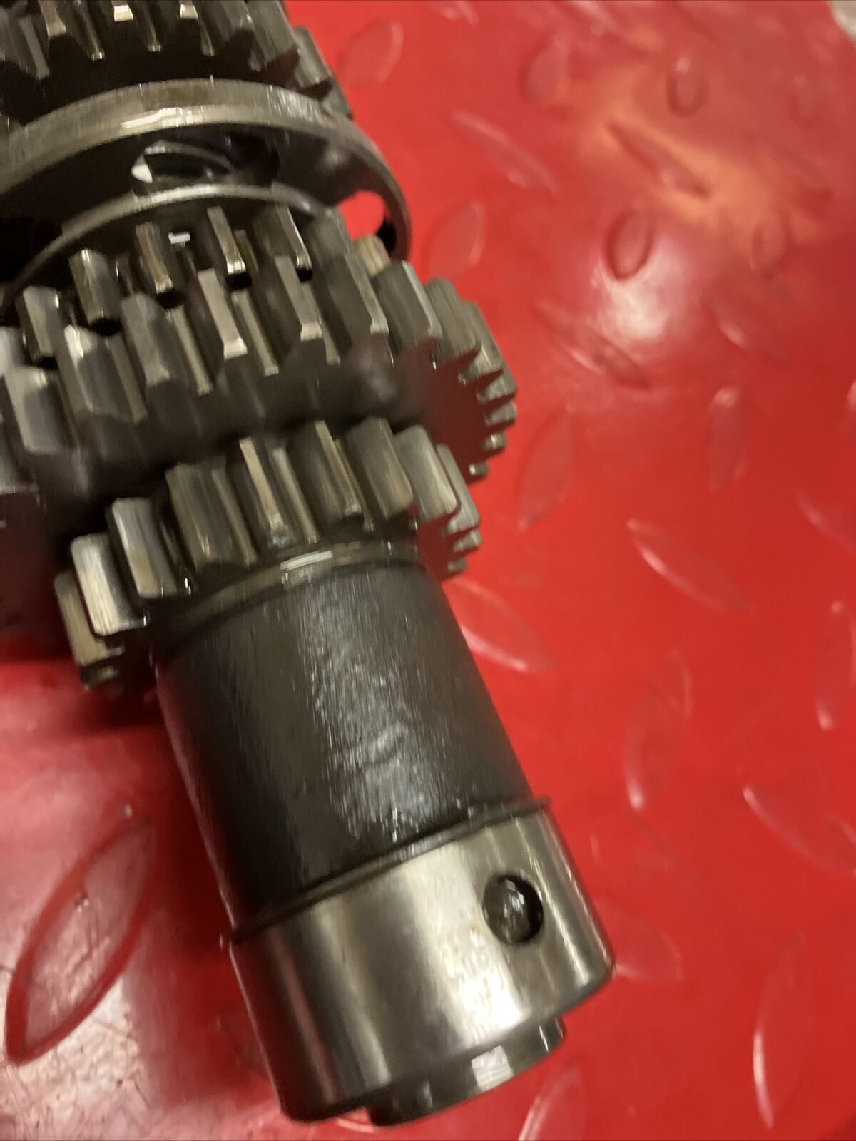 Honda XL250R 1982 transmission mainshaft countershaft shaft gear 1983