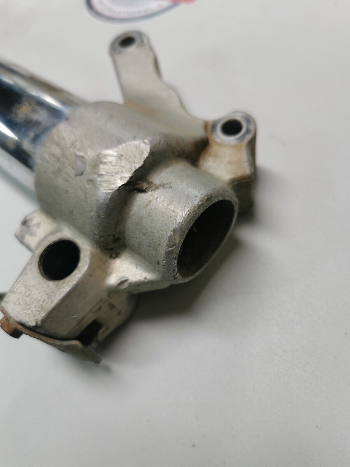 Suzuki RM125 1991 Left front fork suspension damper shock absorber