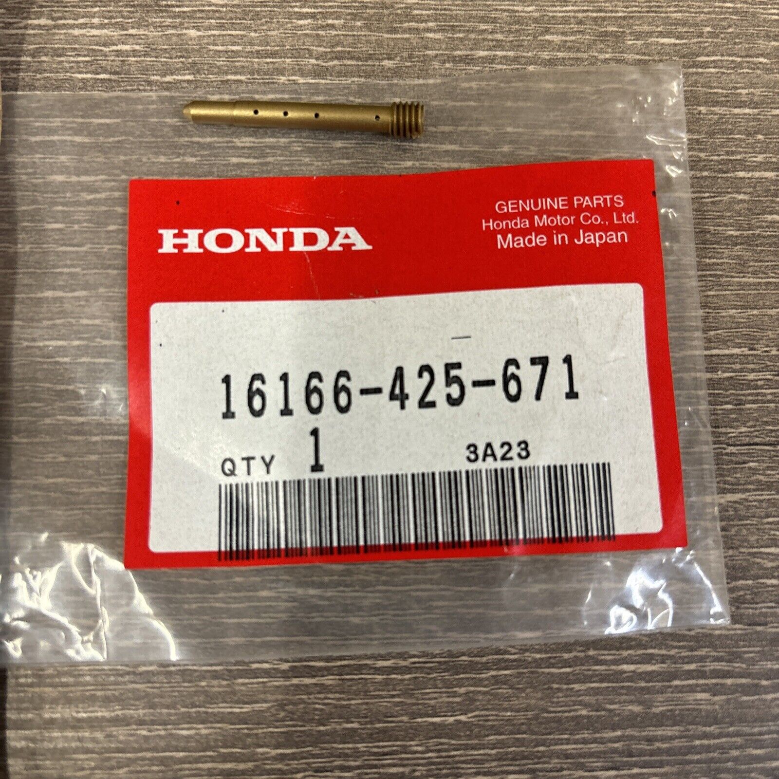 NOS Honda CB750C CB750F CB750K CB750L CB750SC MAIN NOZZLE 16166-425-671 H158