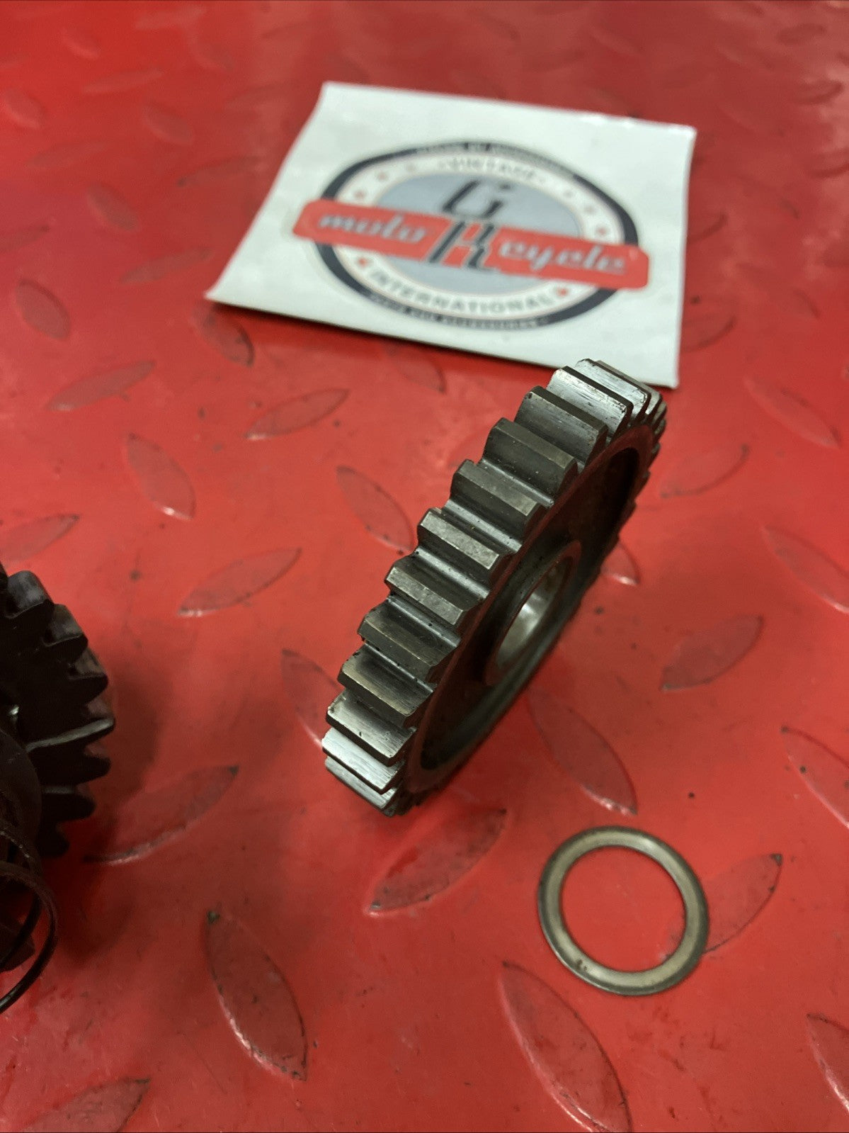 Honda CR250R 1984 Kickstarter Kick starter spindle shaft idle gear