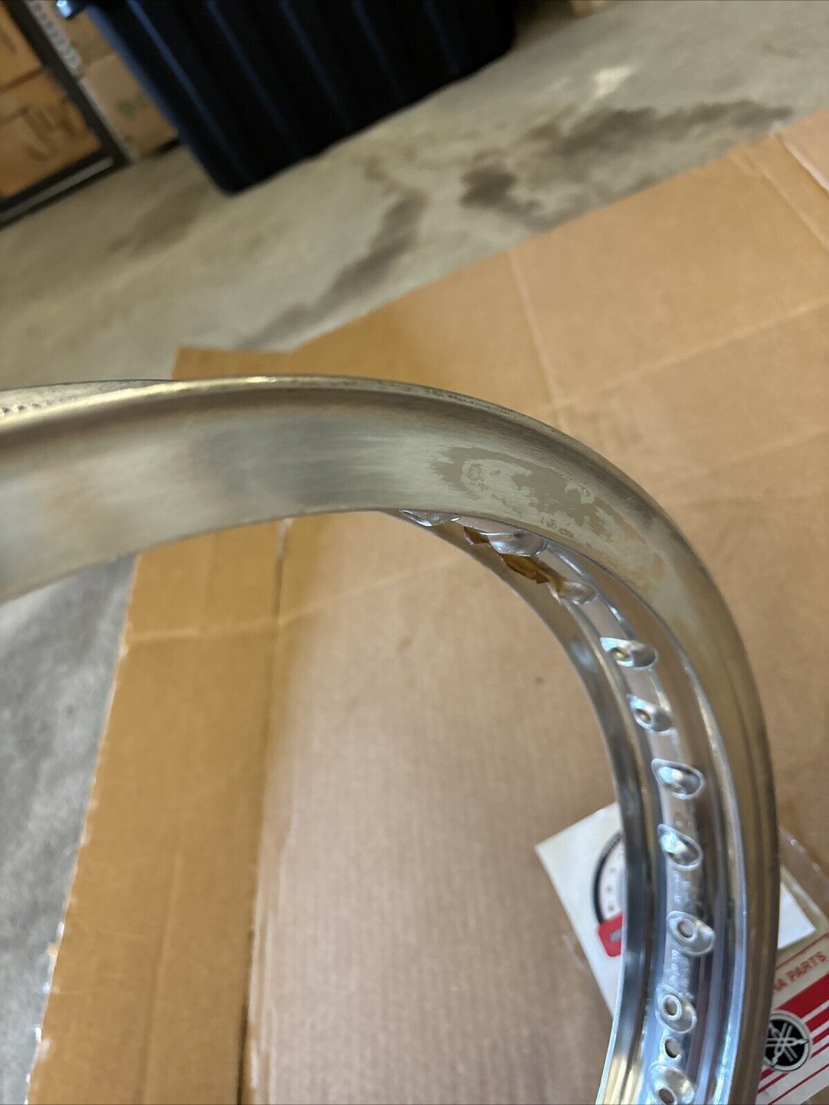 NOS Yamaha TX650 TX750 XS650 FRONT RIM 1.85X19 94418-19145-00 YB3