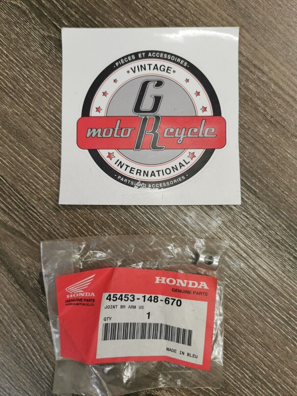 NOS HONDA BRAKE ARM JOINT 45453-148-670  H56