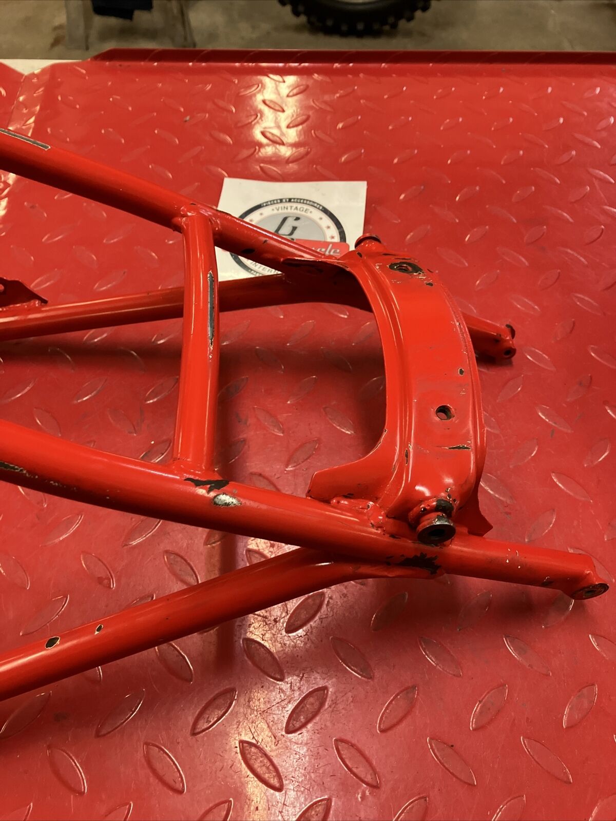 Honda CR250R 1988 subframe Sub rear frame 2