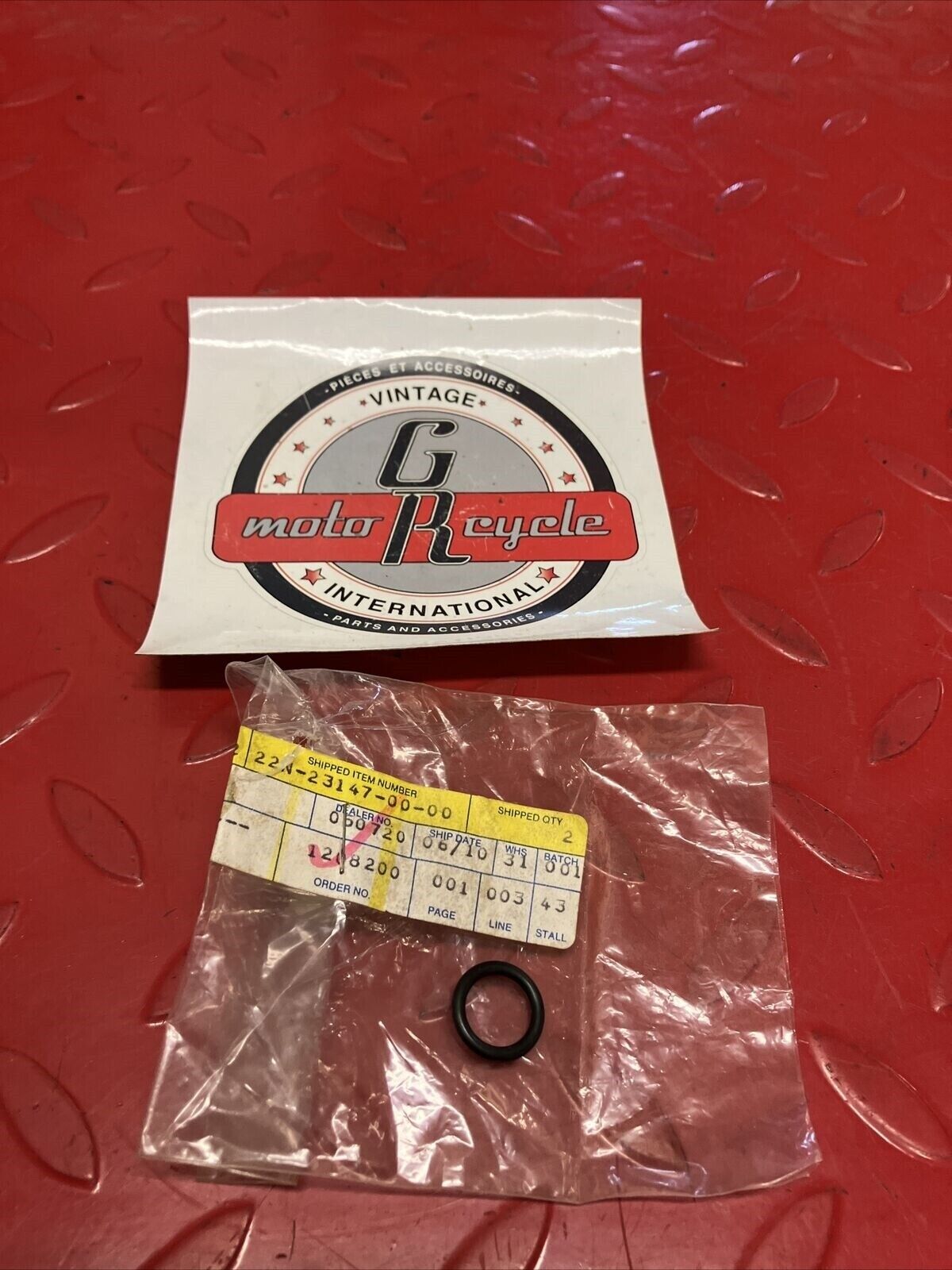 NOS YAMAHA O-RING 22N-23147-00-00 Y62