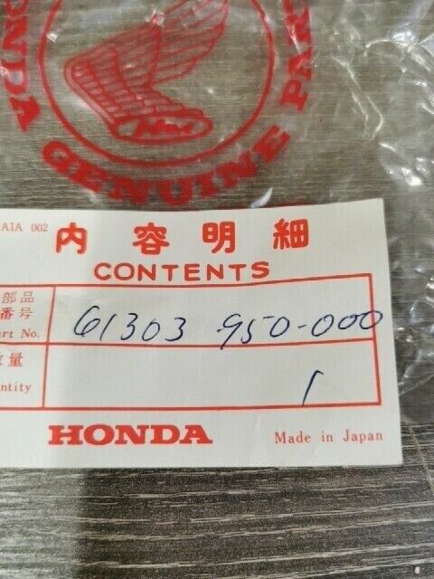 NOS HONDA FL250 1981 - 1984 GROMMET LIGHTING SWITCH 61303-950-000 H95