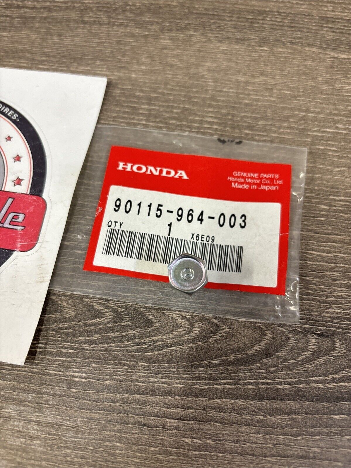 NOS Honda ATC250R TRX250 R X TRX300EX BOLT STOPPER 8MM 90115-964-003 H130
