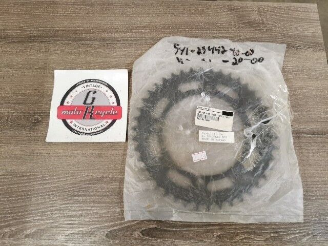 NOS YAMAHA XT600SC REAR SPROCKET 42T 5Y1-25442-20-00 5Y1-25442-10-00  j55