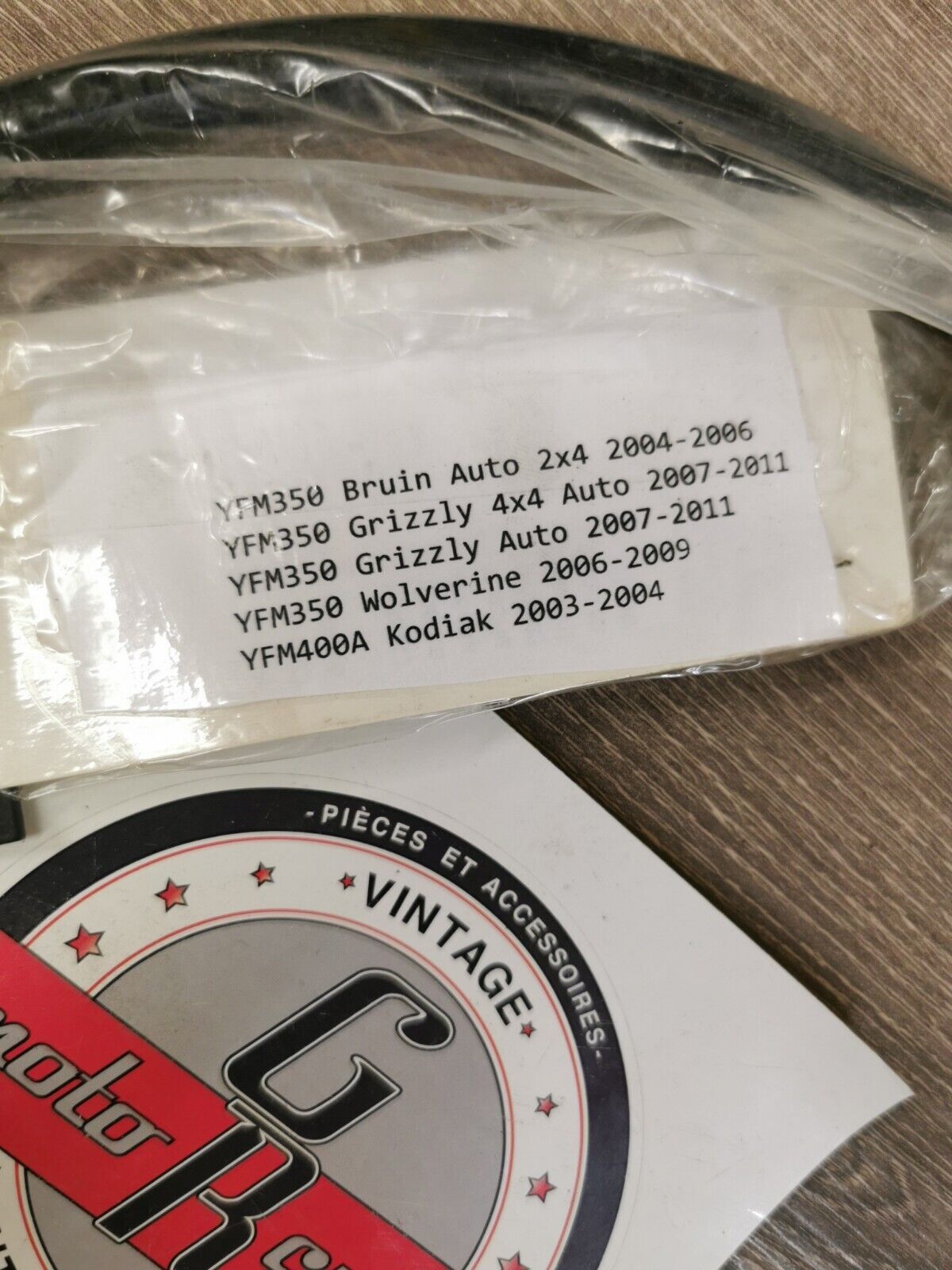 NOS ALL BALLS RACING YAMAHA YFM350 YFM400A Brake Cable 45-4052 J41