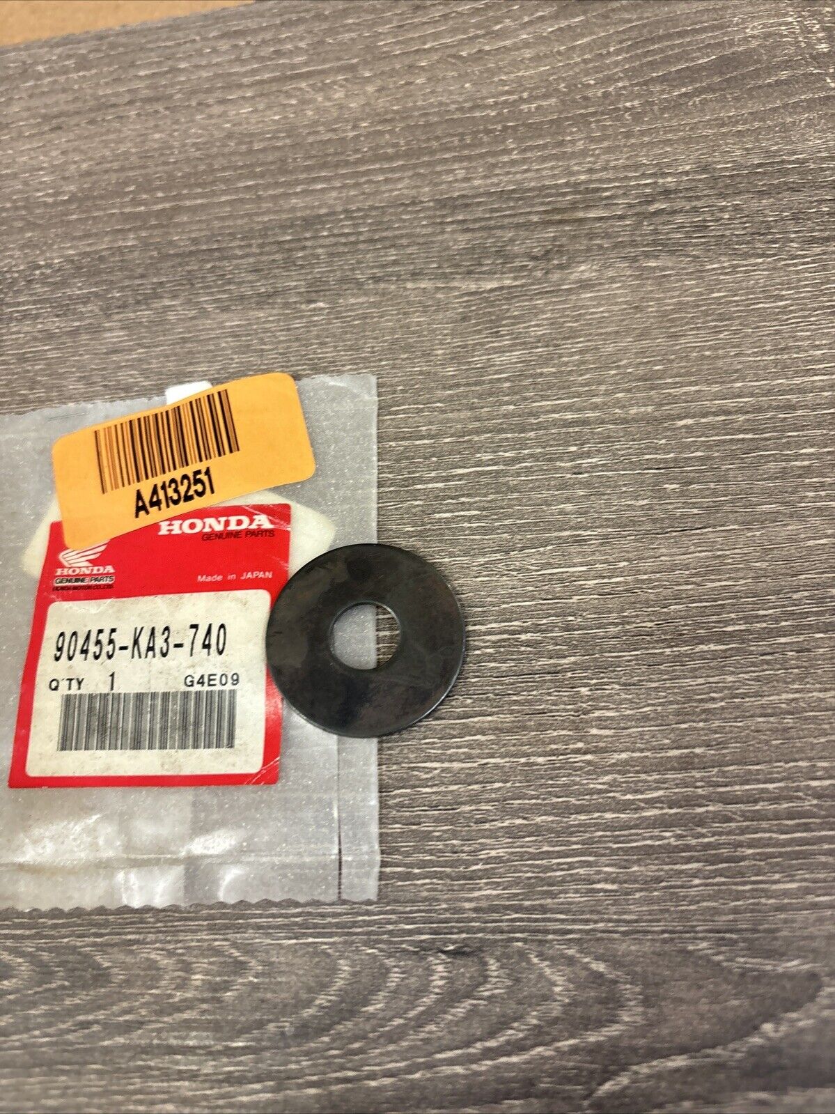 NOS Honda 1984 1985 CR125R WASHER 12X32 90455-KA3-740 H131