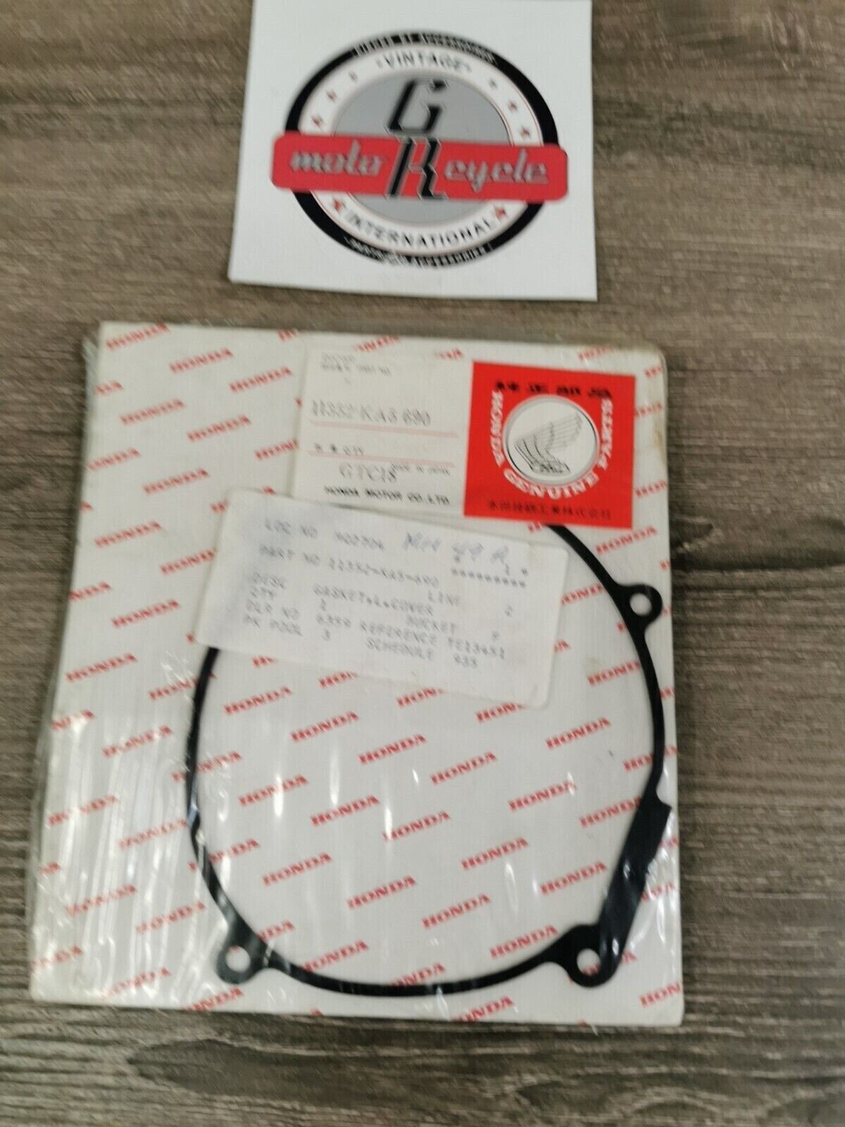 NOS HONDA CR500R 1984 - 2000 CRANKCASE COVER GASKET 11352-KA5-690 H49