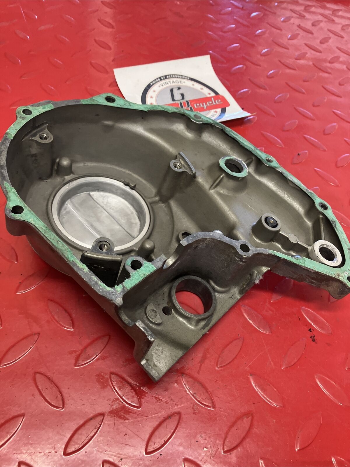 Honda XL175K3 1976 Left crankcase stator cover 1977 1978