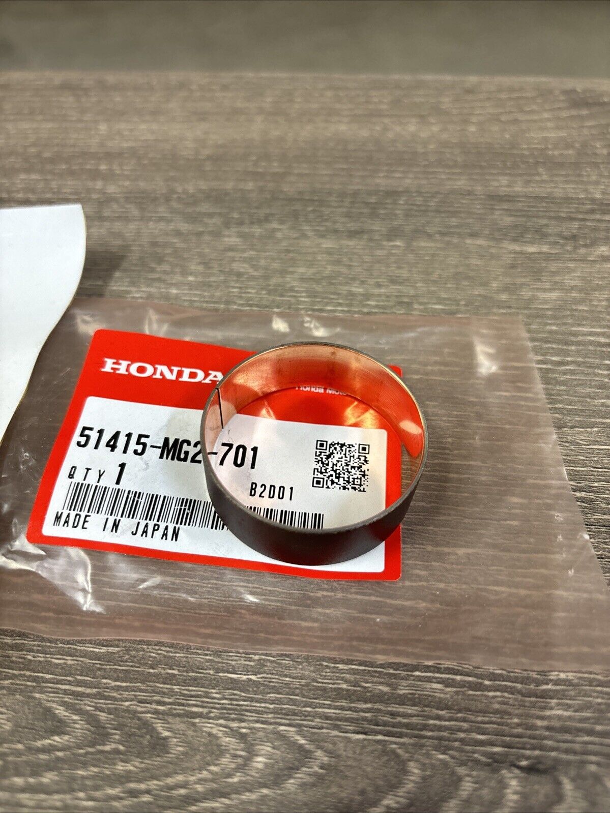 NOS Honda FX650 NX500 NX650 SLR650 XL600 SLIDER BUSH 51415-MG2-701 H159