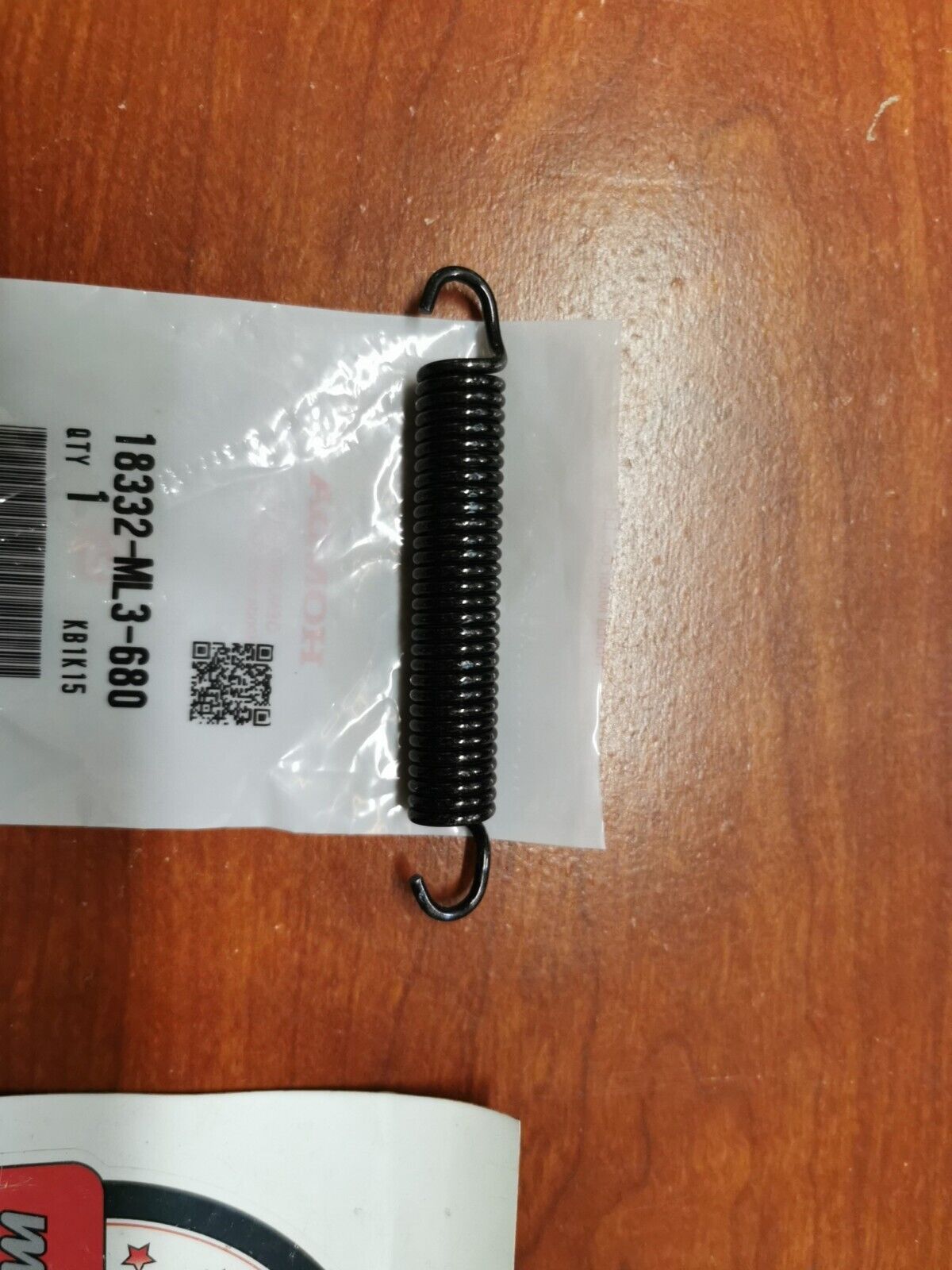 NOS Honda 1989 - 1993 CR500R EXHAUST PIPE SPRING 18332-ML3-680 H64
