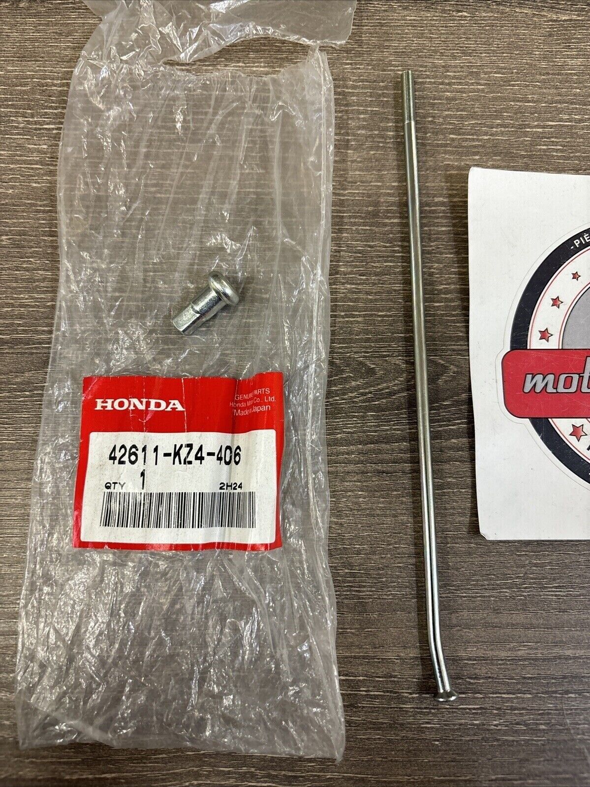 NOS Honda 1994 CR125R REAR SPOKE SET B 42611-KZ4-406 H125