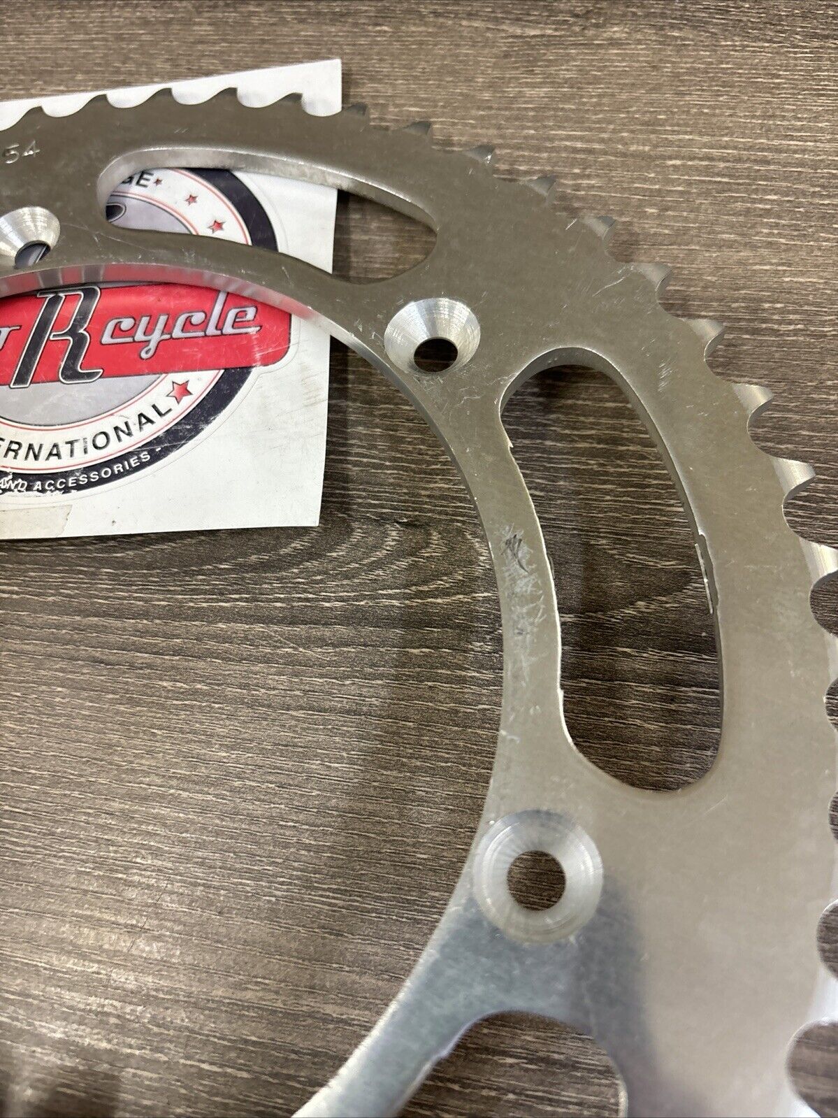 NOS Honda 1981 CR250R CR450R FINAL DRIVEN SPROCKET 54T 41203-KA4-810 H137