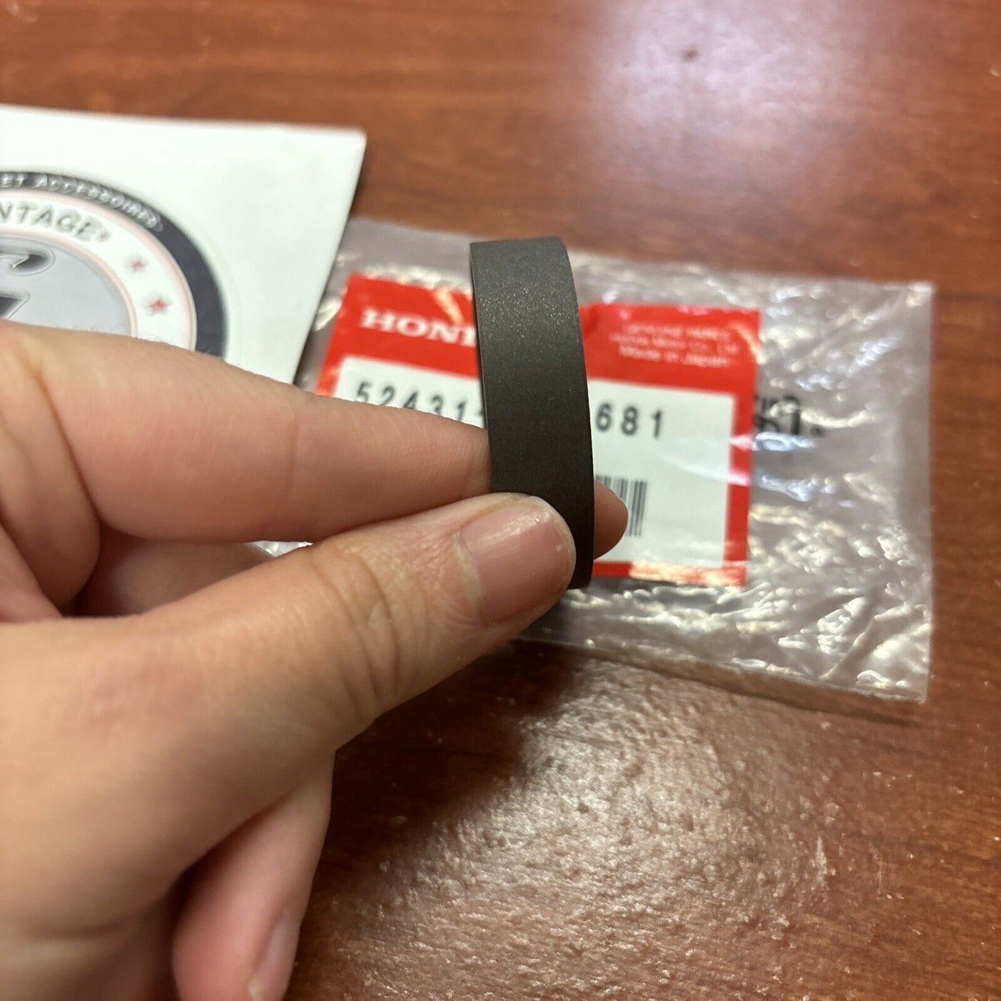 NOS Honda CR125R CR250R CR500R PISTON RING 52431-MAC-681 H150