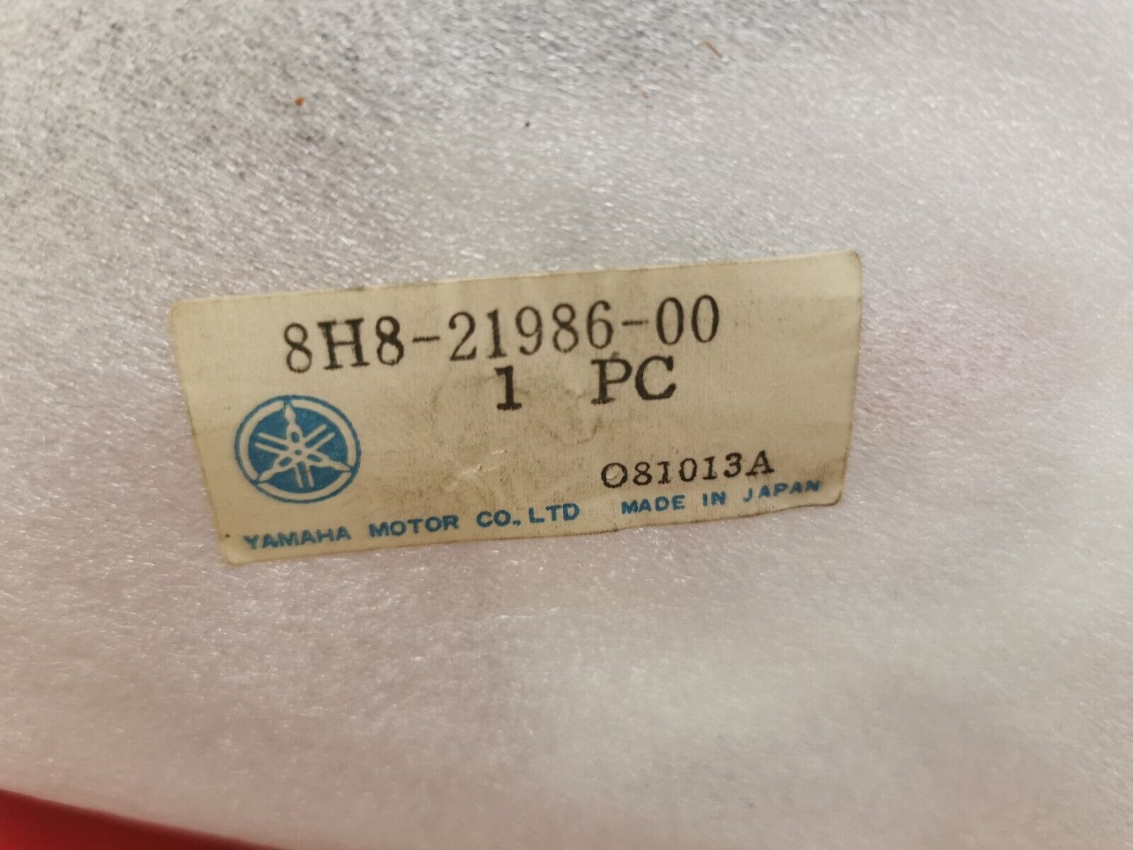 NOS YAMAHA EC540 1979 1980 FRAME 1 RNFCMNT 8H8-21986-00-00 Y14