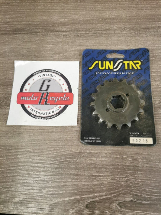 NOS SUNSTAR Front Wheel SPROCKET 16T  50216 J19
