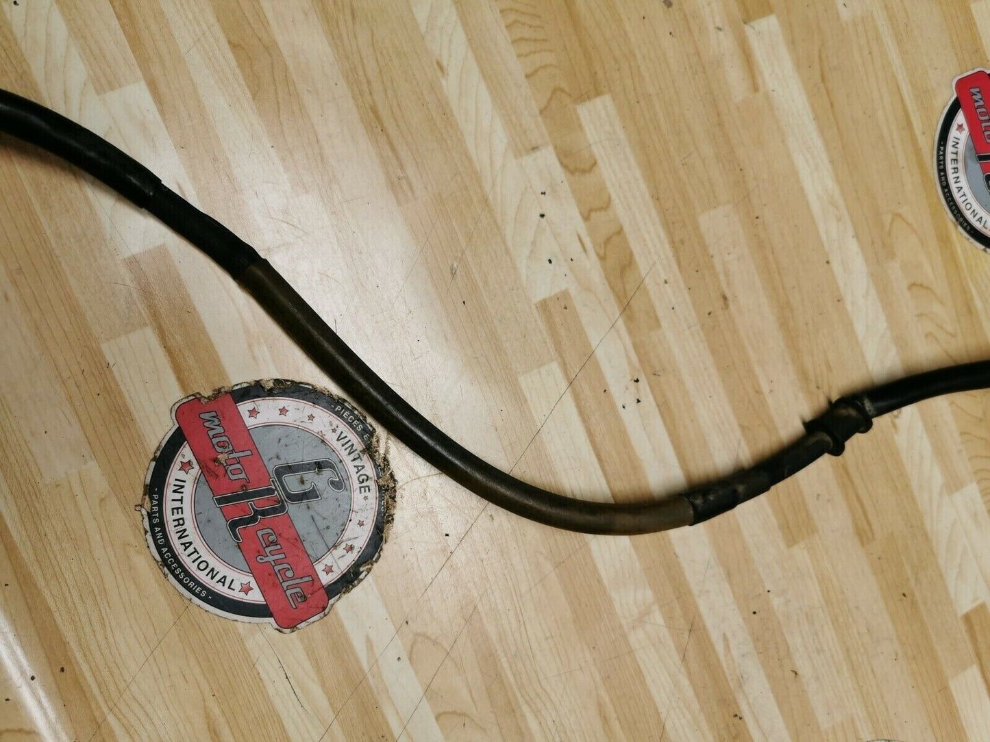 Yamaha DT200 1985 front brake oil line hose