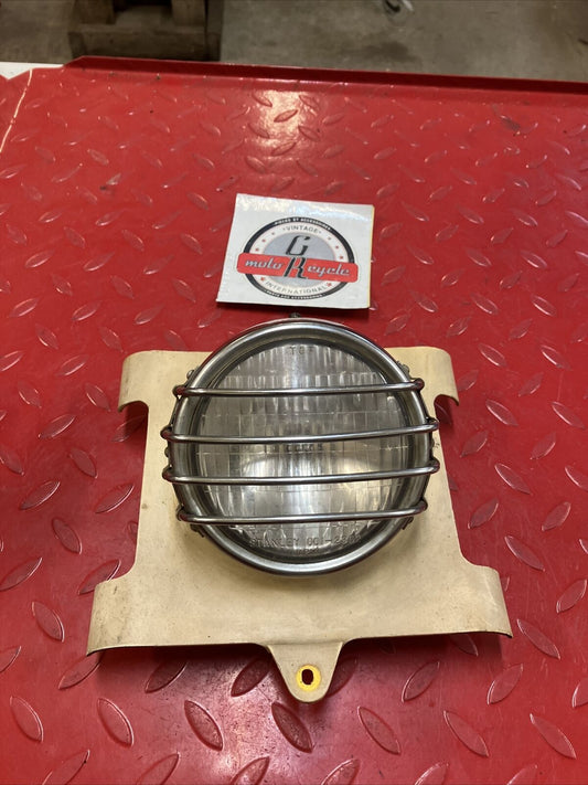 Suzuki PE175 PE250 1977 1978 1979 headlight head light cover guard housing